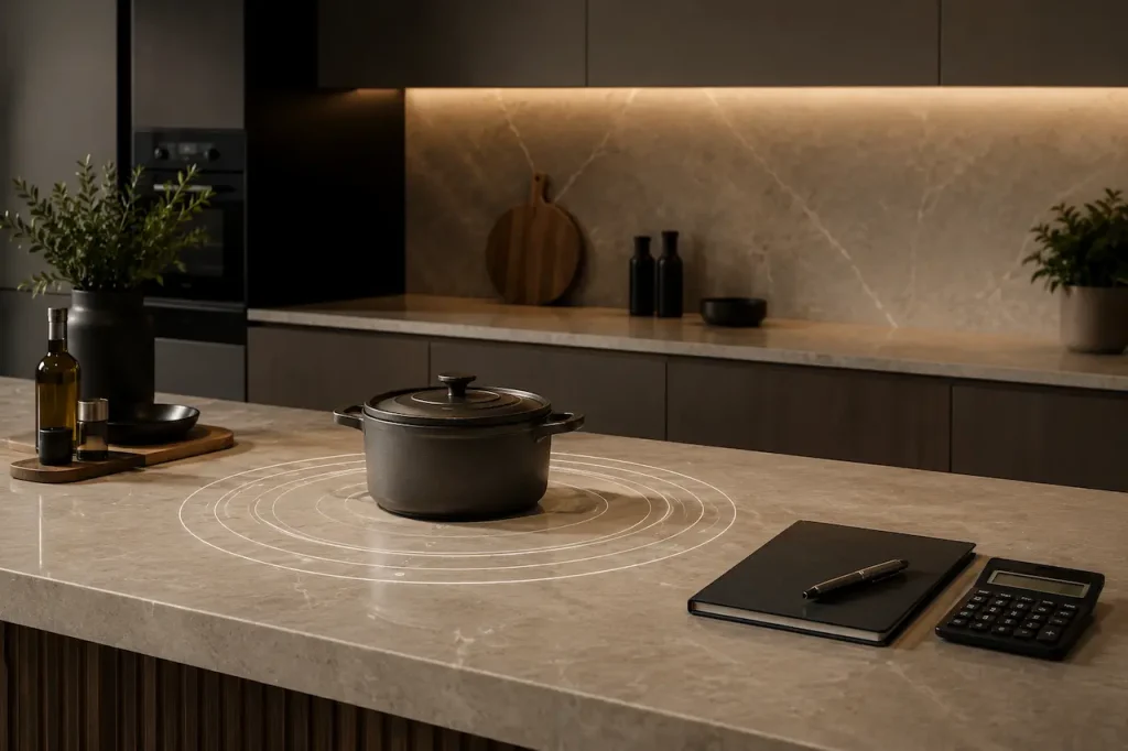 Invisible Induction Cooktop