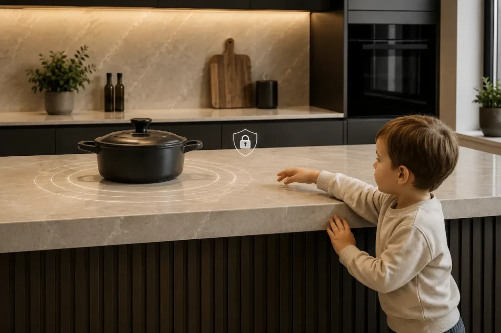 Invisible Induction Cooktop Safety: Everything Parents Need to Know