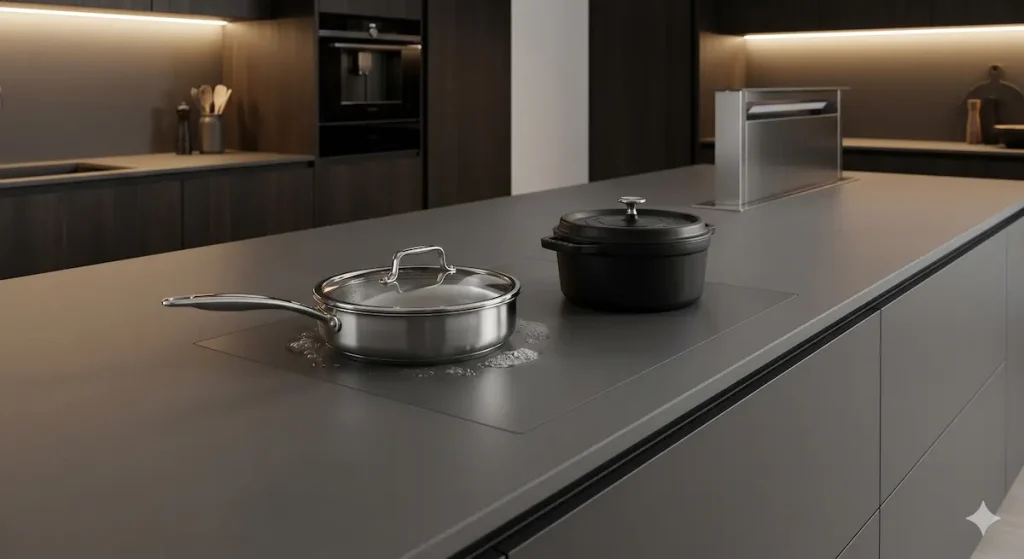 invisible induction cooktop cost